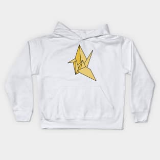 Origami Crane Orizuru Bird Kids Hoodie